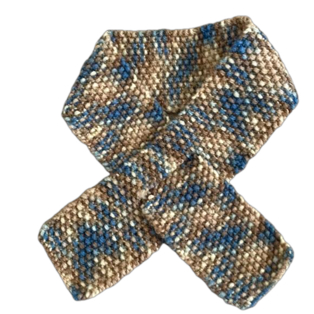 Medium Dog Scarf Hand Knitted New!